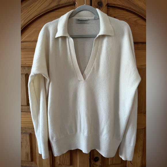 ALLSAINTS CASHMERE OLLOR POLO size Med - Picture 1 of 7